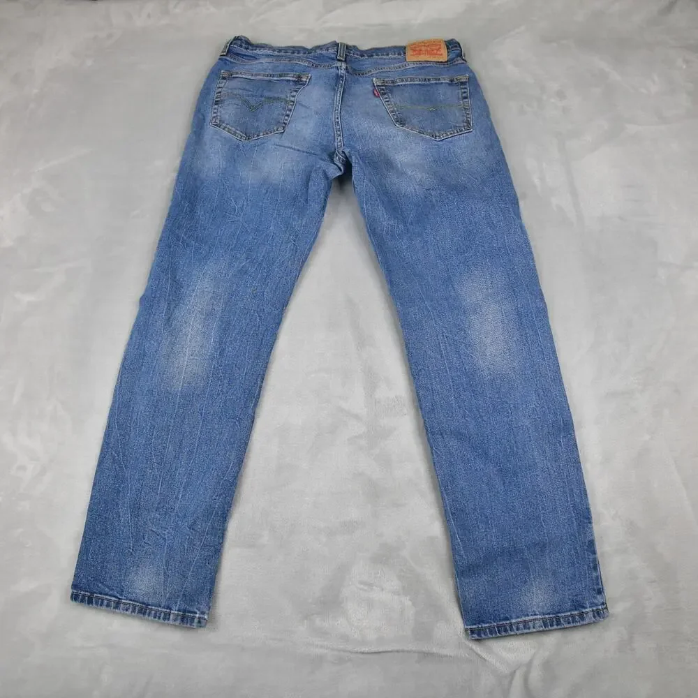 Levi's 541 Athletic Taper Jeans Mens 35x32 (34x30) Denim Outdoors Hiking